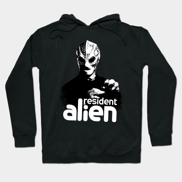 resident-alien Hoodie by Multidimension art world